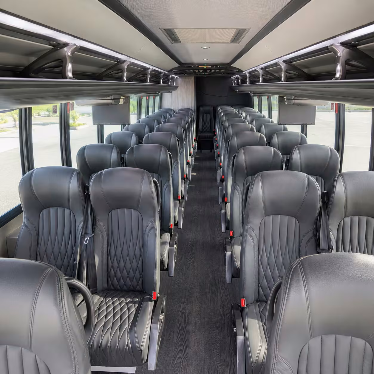 28 passenger minibus inside