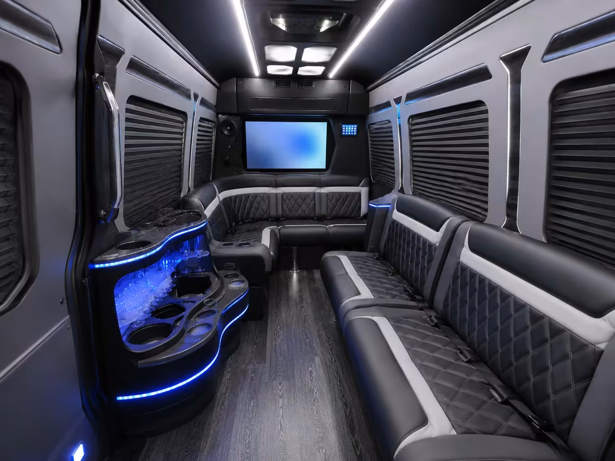sprinter limo interior